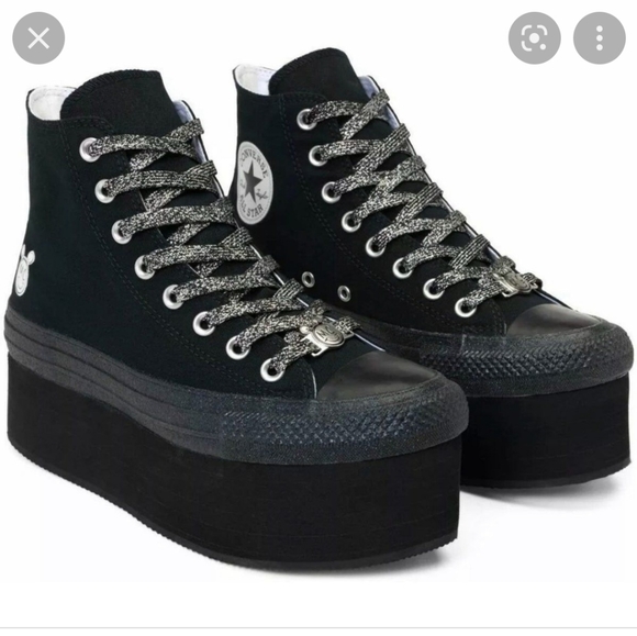 Converse Shoes - Miley Cyrus  High Top Platform Converse